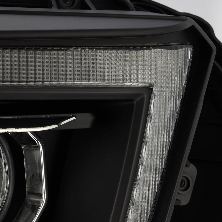 Alpharex PRO-Series Halogen Projector Headlights Black for 4Runner (2010-2013)