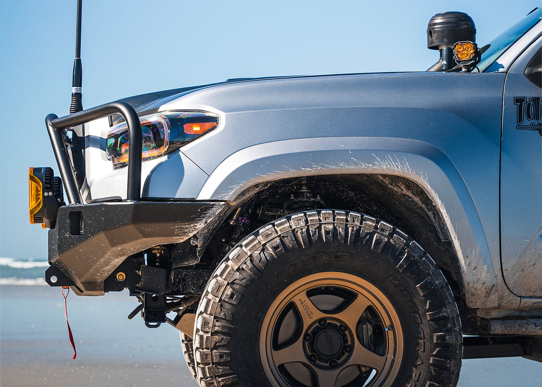 Backwoods Adventure Mods Hi-Lite Overland  Front Bumper [Bull Bar] for Tacoma (2016-2023)
