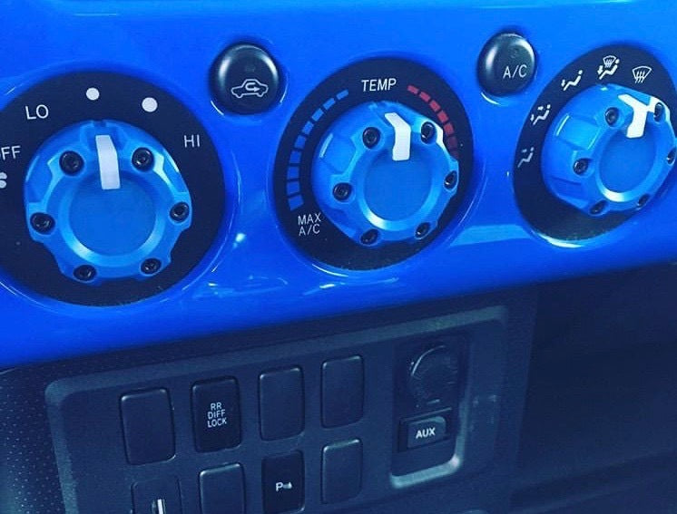 AJT Design Climate Knobs- QUICKSAND for FJ Cruiser (2007-2014)