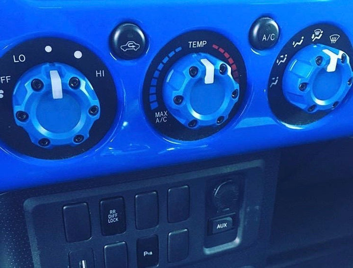AJT Design Climate Knobs- QUICKSAND for FJ Cruiser (2007-2014)