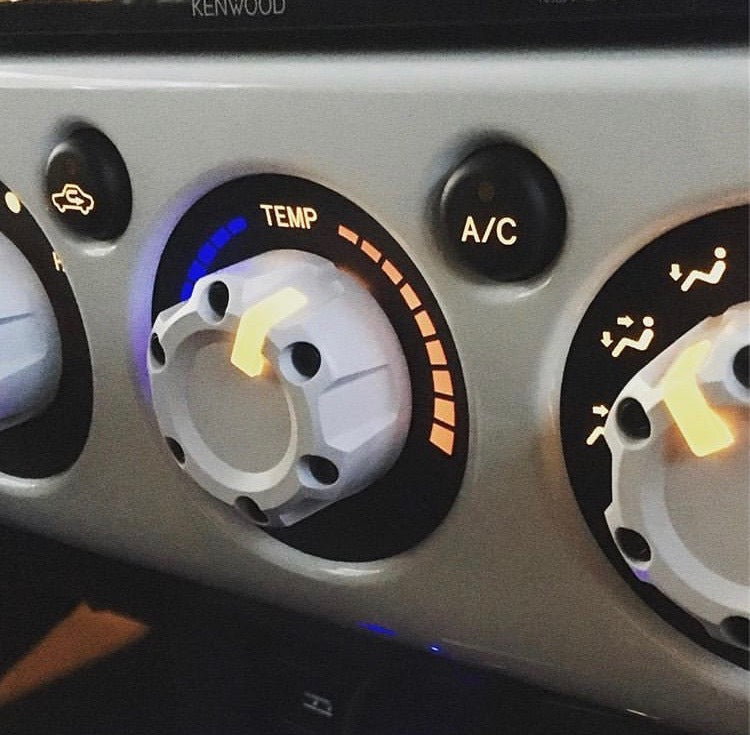 AJT Design Climate Knobs- QUICKSAND for FJ Cruiser (2007-2014)