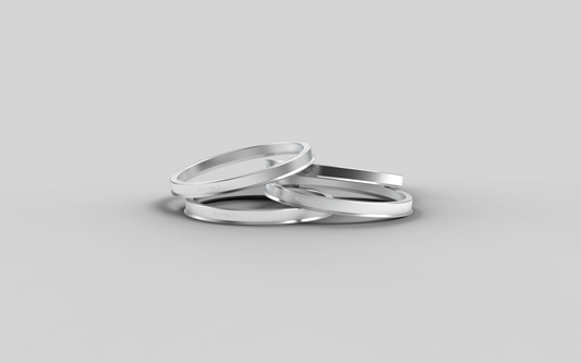 Nytop 106.1 mm to 95.1 mm Hub Centric Adapter Ring Kit