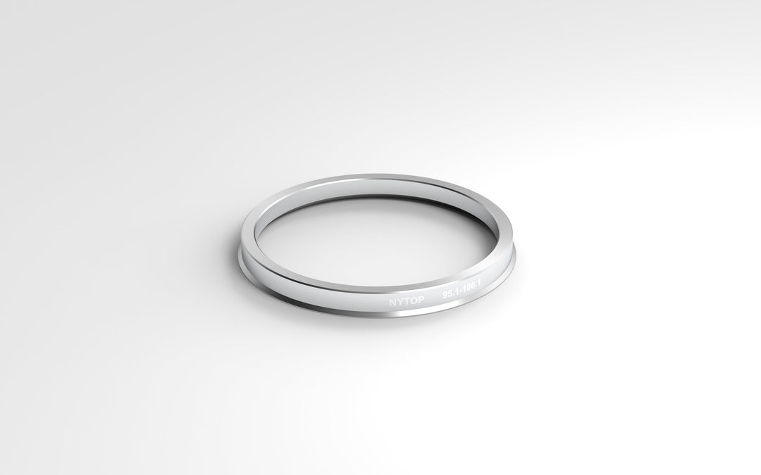 Nytop 106.1 mm to 95.1 mm Hub Centric Adapter Ring Kit