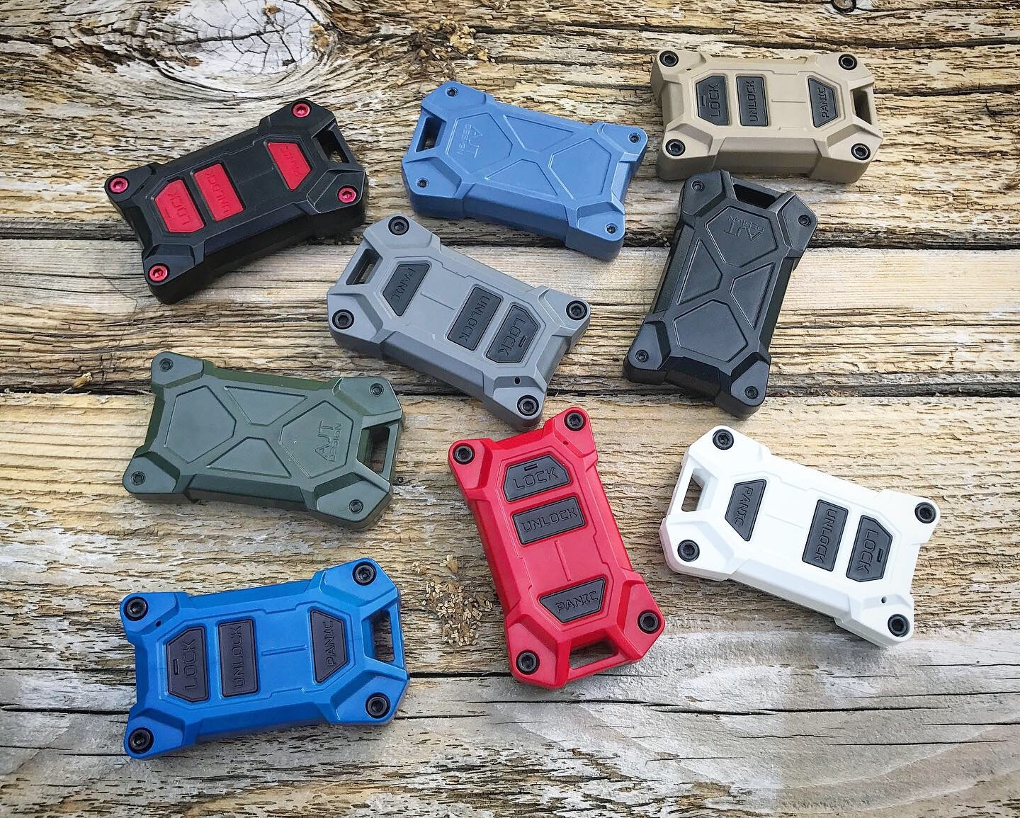 AJT DESIGN Injection Fob IF015 - ARMY GREEN for 4Runner Limited (2010-2019)