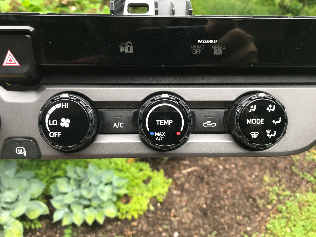 Climate Rings (2016-2023 Tacoma) - BLACK