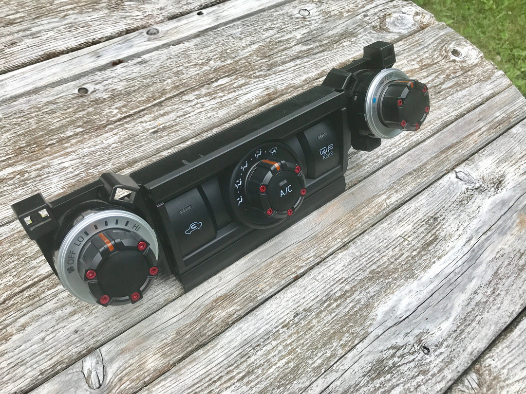 AJT Design Climate Knobs - BLACK for 4Runner (2010-2024)