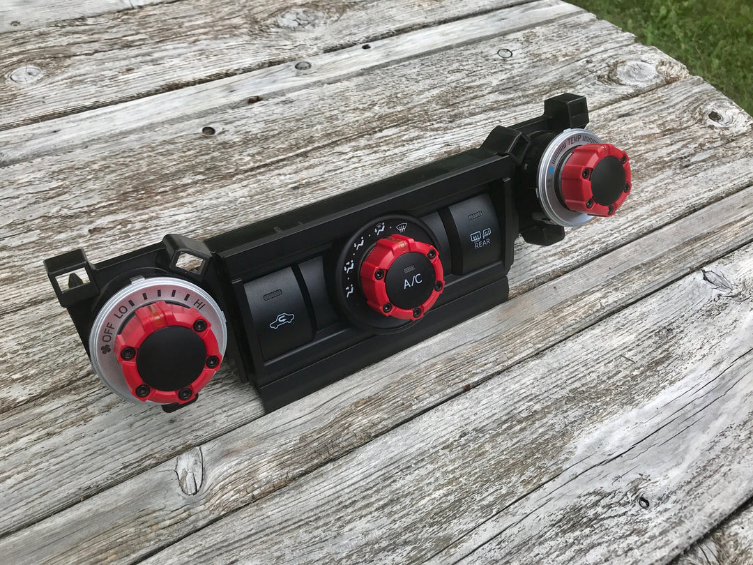 AJT Design Climate Knobs- RED for 4Runner (2010-2024)