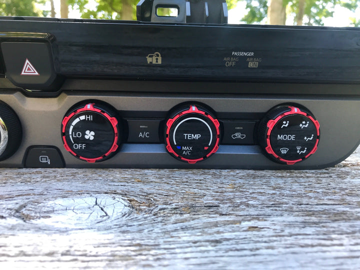Climate Rings (2016-2023 Tacoma) - RED