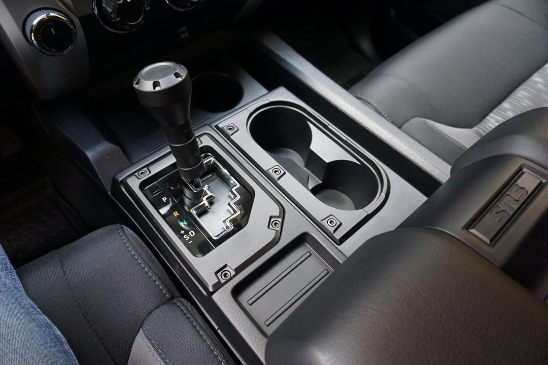 AJT Design Cup Holder/Shifter Trim Rings- ARMY GREEN for Tundra (2014-2021)