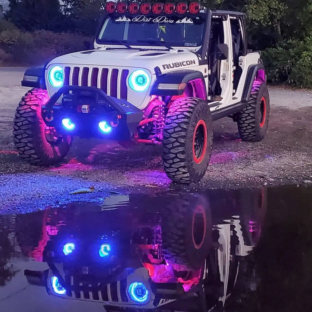 ORACLE Lighting ColorSHIFT Underbody Wheel Well Rock Light Kit