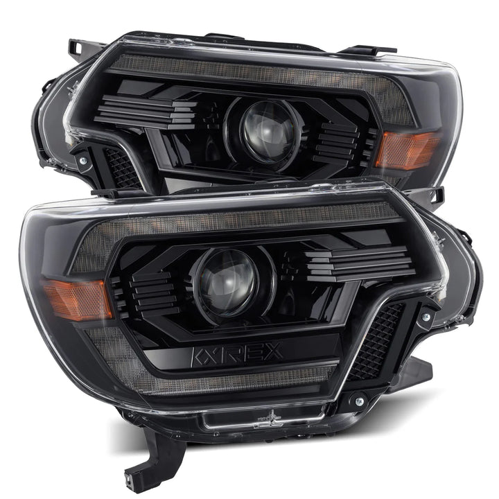 Alpharex LUXX-Series LED Projector Headlights Alpha-Black for Tacoma (2012-2015)