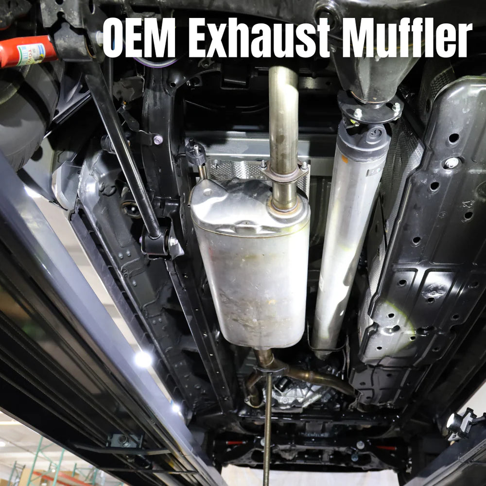 Carven Exhaust Cut & Clamp Muffler Replacement Kit for Tundra (2022+)