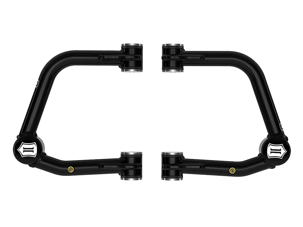 Icon Front, Tubular Upper Control Arms, W/ Delta Joint Pro for Tundra (2022+) & Sequoia (2023+)