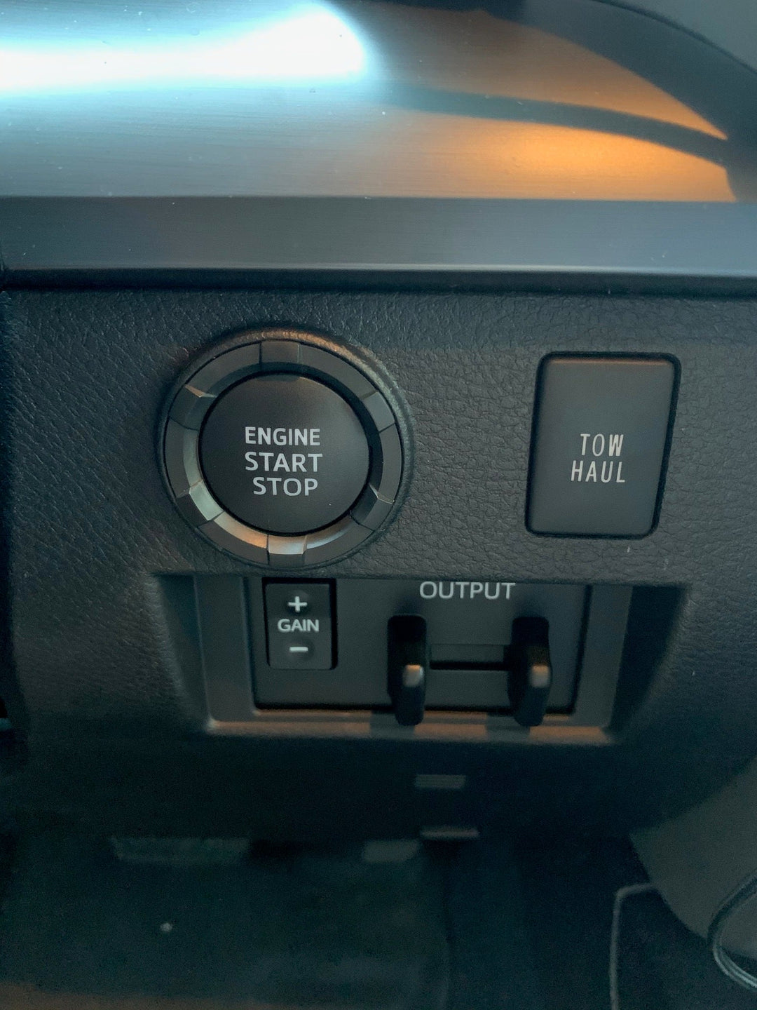 Start Button Ring (2016-2023 Tacoma / 2020-2021 Tundra) - BLACK