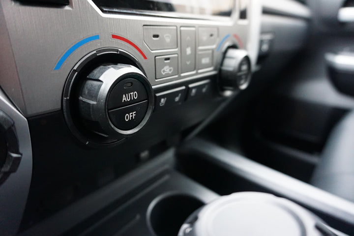 AJT Design Climate Knobs- 4 PACK - WHITE for Tundra Limited (2007-2013)