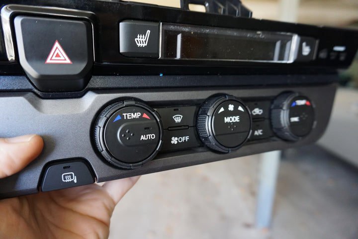 Climate Rings (2016-2023 Tacoma DUAL ZONE) - RED