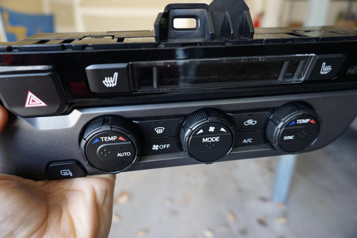 Climate Rings (2016-2023 Tacoma DUAL ZONE) - RED