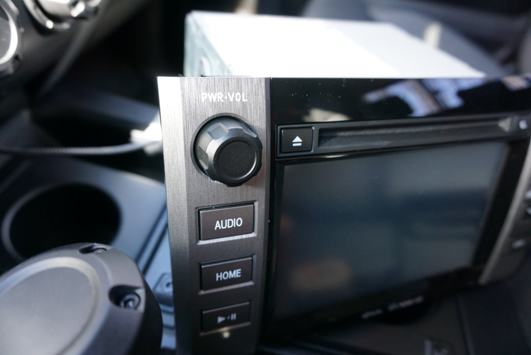 AJT Design Radio Knobs - RED for Tundra (2014-2019)