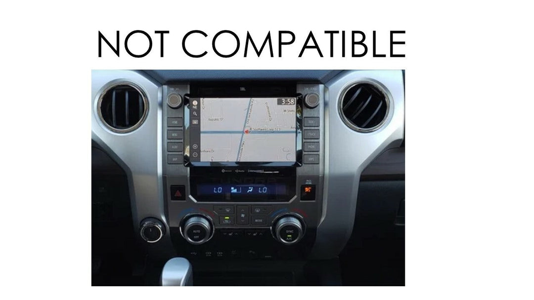 AJT Design Radio Knobs - RED for Tundra (2014-2019)