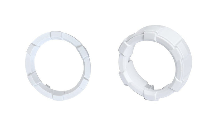 Start Button Ring + 4x4 Knob (2016-2023 Tacoma / 2020-2021 Tundra) - WHITE