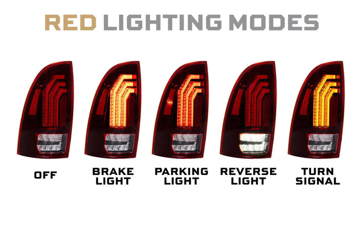 Morimoto XB LED Tail Lights for Tacoma (2005-2015)