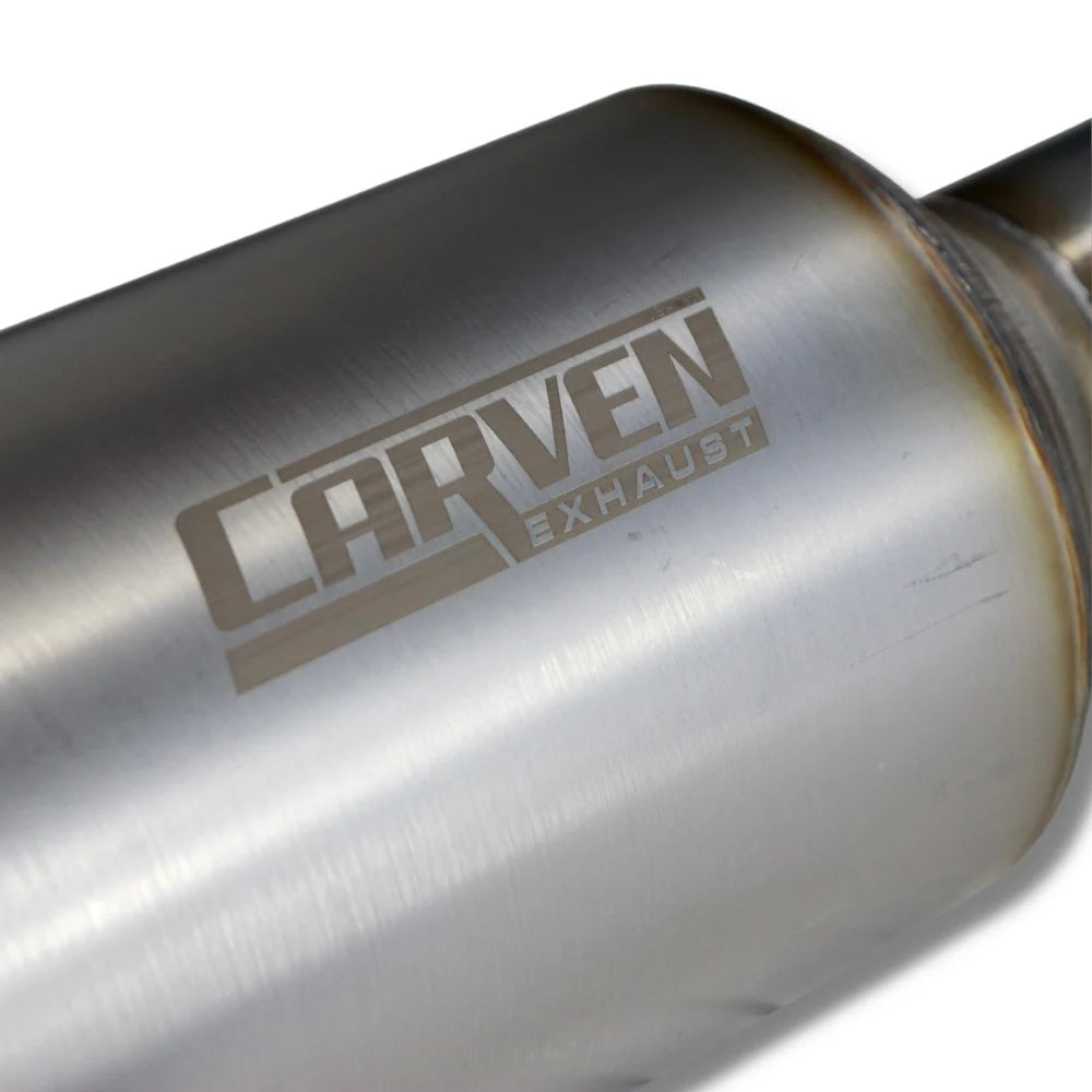 Carven Exhaust High Clearance Dump Exit Exhaust System for FJ Cruiser (2007-2014)