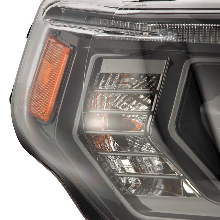 Alpharex MK II PRO-Series Halogen Projector Headlights Alpha-Black for 4Runner (20104-2020)