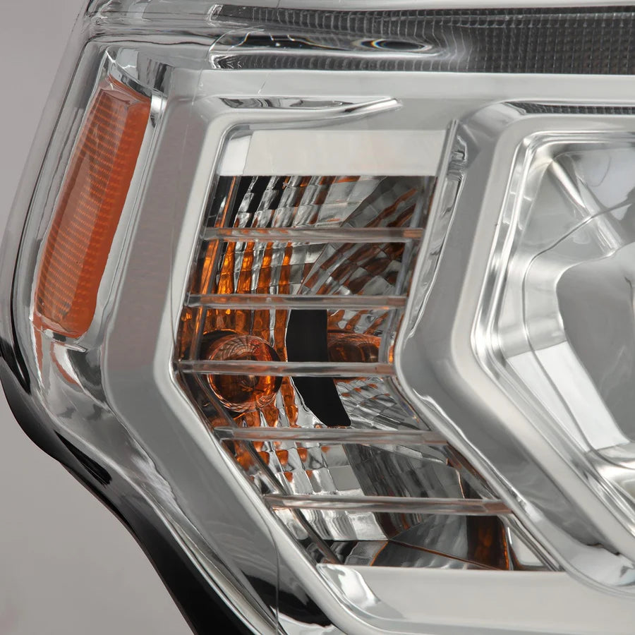 Alpharex MK II PRO-Series Halogen Projector Headlights Chrome for 4Runner (2014-2020)