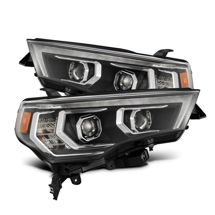 Alpharex MK II LUXX-Series LED Projector Headlights Black for 4Runner (2014-2024)