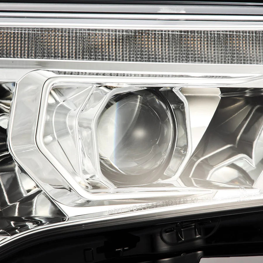 Alpharex MK II LUXX-Series LED Projector Headlights Chrome for 4Runner (2014-2014)