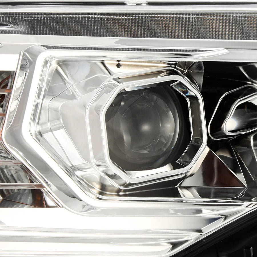 Alpharex MK II LUXX-Series LED Projector Headlights Chrome for 4Runner (2014-2014)