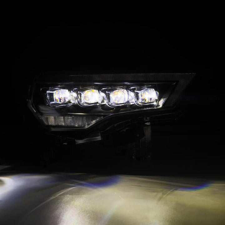 Alpharex MK II NOVA-Series LED Projector Headlights Black for 4Runner (2014-2024)