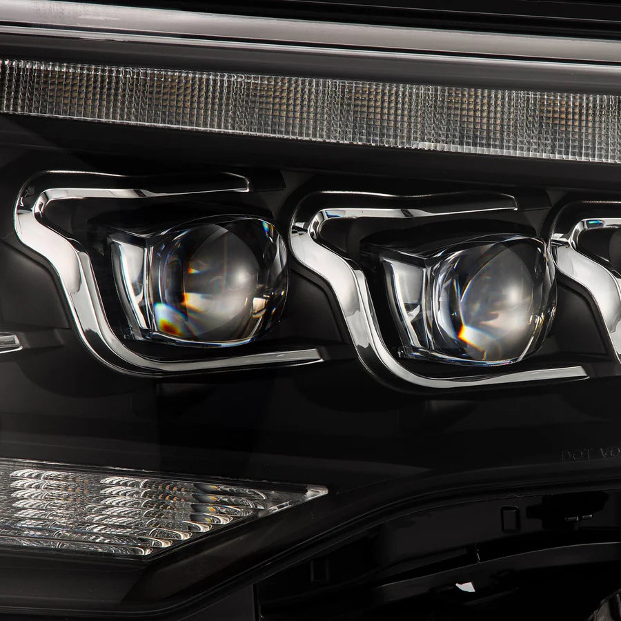 Alpharex MK II NOVA-Series LED Projector Headlights Black for 4Runner (2014-2024)