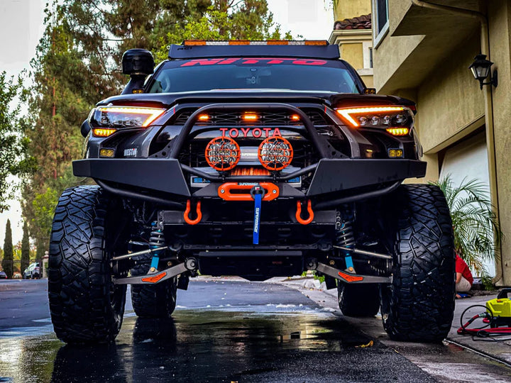 Alpharex MK II NOVA-Series LED Projector Headlights Black for 4Runner (2014-2024)