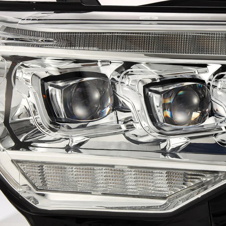Alpahrex MK II NOVA-Series LED Projector Headlights Chrome for 4Runner (2014-2024)