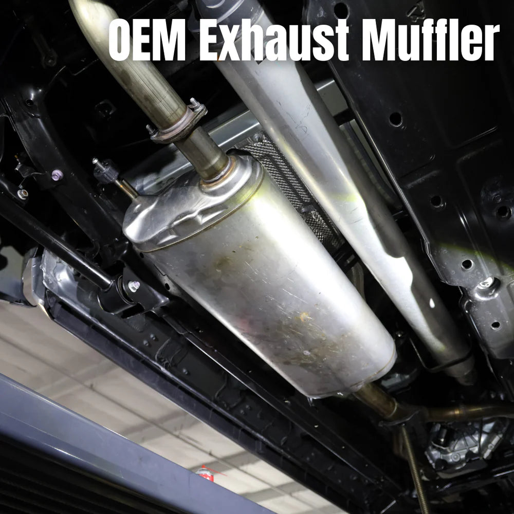 Carven Exhaust Cut & Clamp Muffler Replacement Kit for Tundra (2022+)