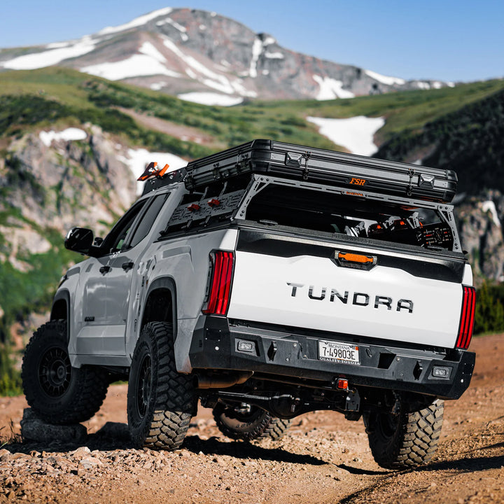 C4 Fabrication Overland Series Rear Bumper for Tundra (2022+)