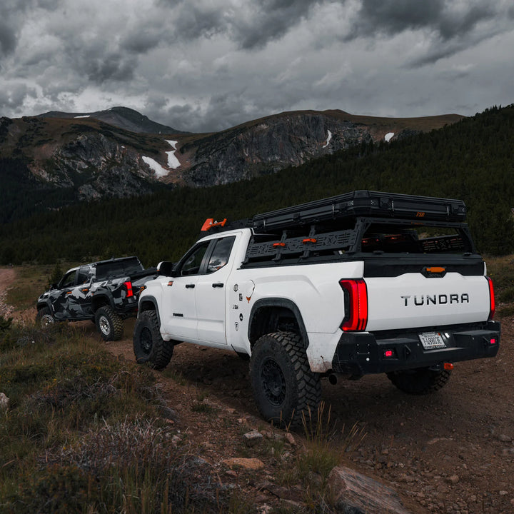 C4 Fabrication Overland Series Rear Bumper for Tundra (2022+)