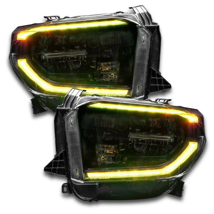 ORACLE Lighting 2018-2021 Toyota Tundra Dynamic ColorSHIFT Headlight DRL Upgrade Kit