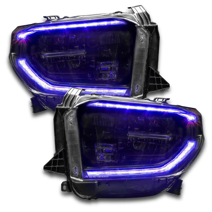 ORACLE Lighting 2018-2021 Toyota Tundra Dynamic ColorSHIFT® Headlight DRL Upgrade Kit | Part# 1461-332