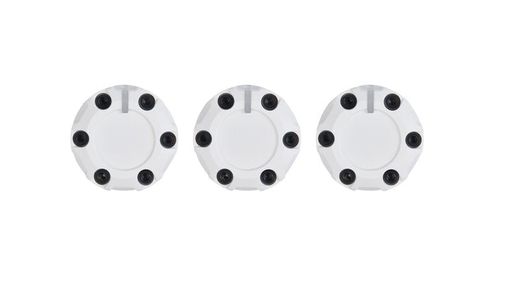 AJT Design Climate Knobs - 3 PACK - WHITE for Tundra (2014-2021)