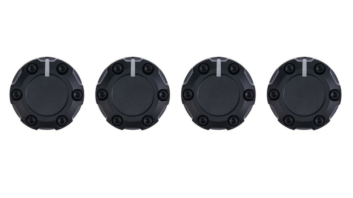 AJT Design Climate Knobs - 4 PACK - BLACK for Tundra (2007-2013)
