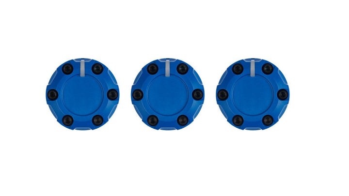 AJT Design Climate Knobs - 3 PACK - VOODOO BLUE for Tundra (2014-2021)