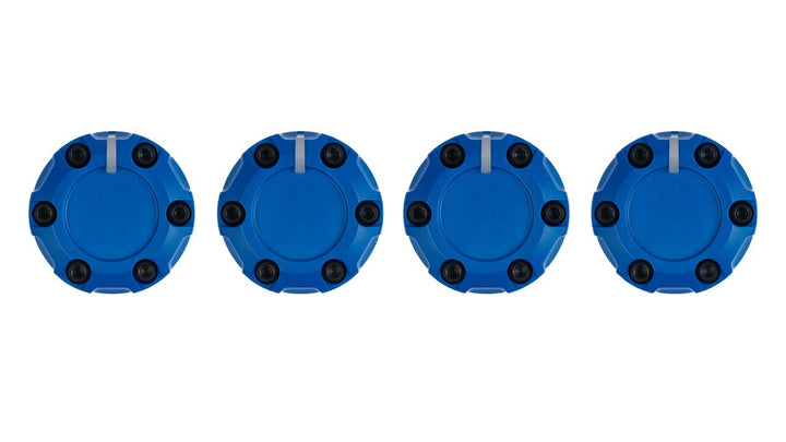 AJT Design Climate Knobs - 4 PACK - VOODOO BLUE for Tundra (2007-2013)