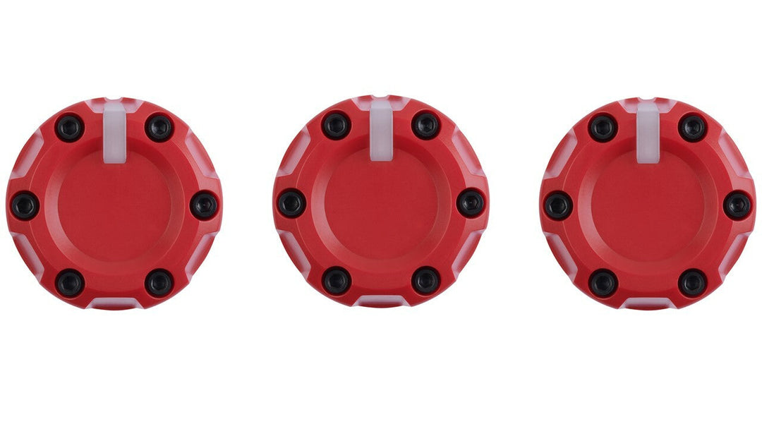 Climate Knobs (FJ Cruiser) - RED