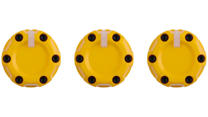 AJT Design Climate Knobs - SUN FUSION YELLOW for FJ Cruiser (2007-2014)