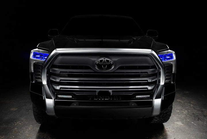 ORACLE Lighting 2022+ Toyota Tundra ColorSHIFT RGB Demon Eye Headlight Upgrade Kit