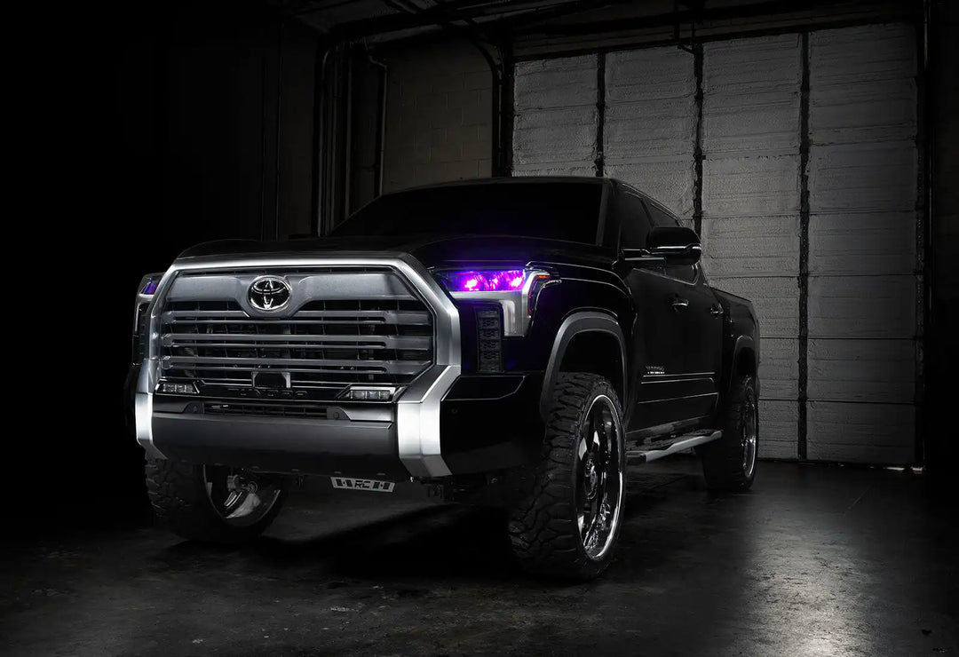 ORACLE Lighting 2022+ Toyota Tundra ColorSHIFT RGB Demon Eye Headlight Upgrade Kit