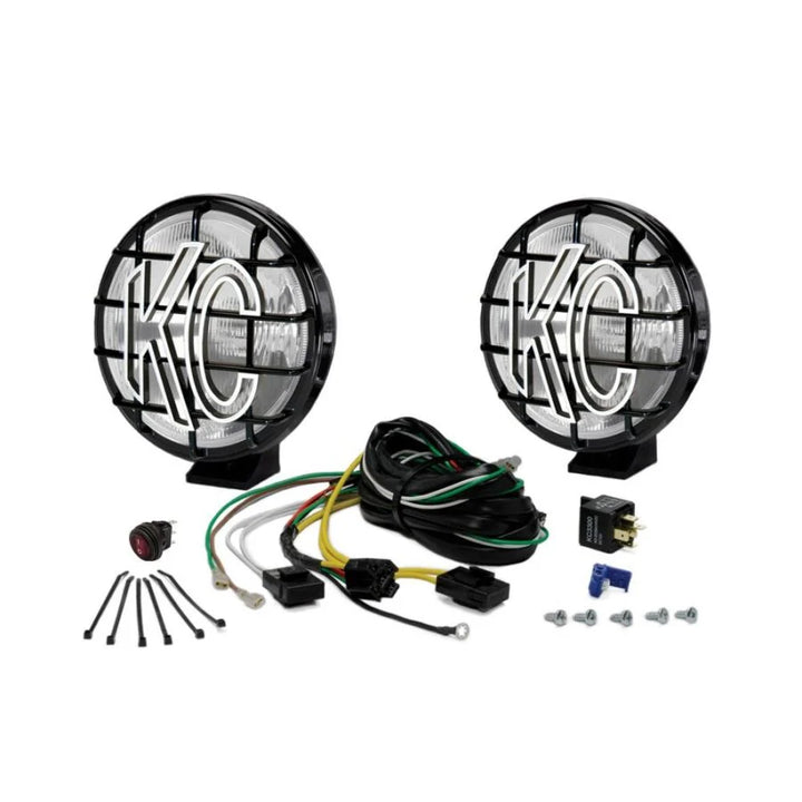 KC HiLites 6" Apollo PRO Halogen Pair Pack System