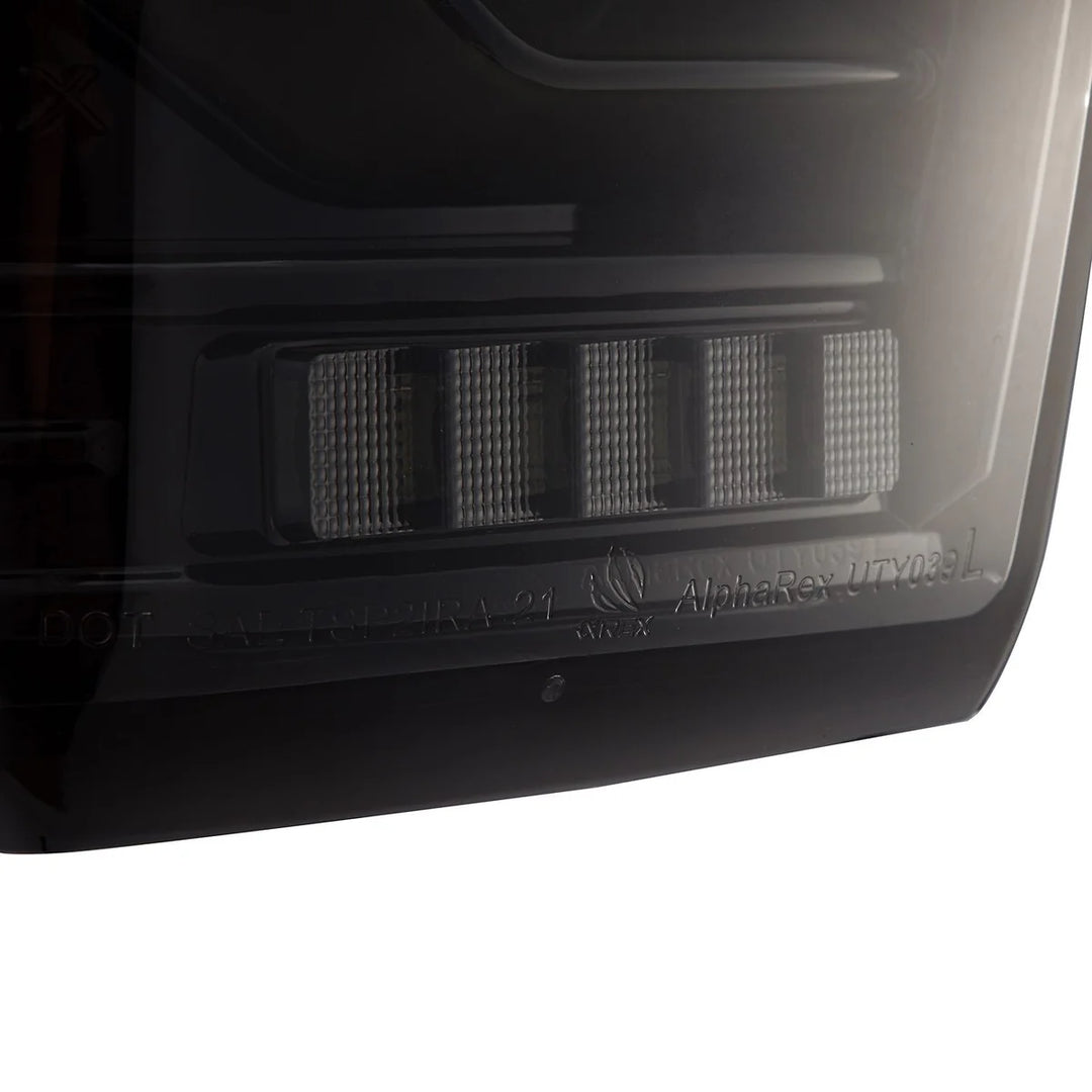 Alpharex LUXX-Series LED Tail Lights AlphaBlack for Tacoma (2016-2023)